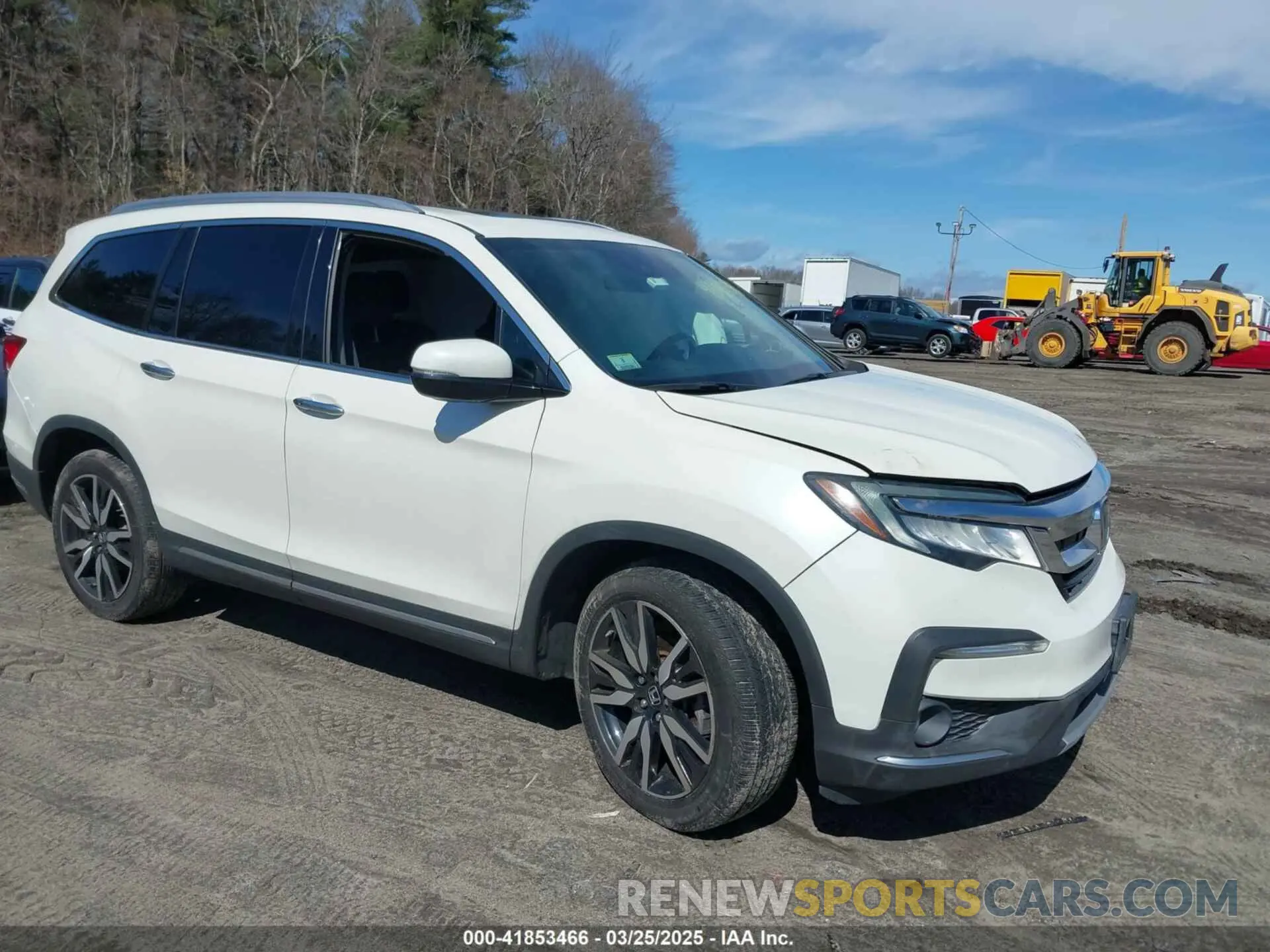 1 Photograph of a damaged car 5FNYF6H61KB007332 HONDA PILOT 2019