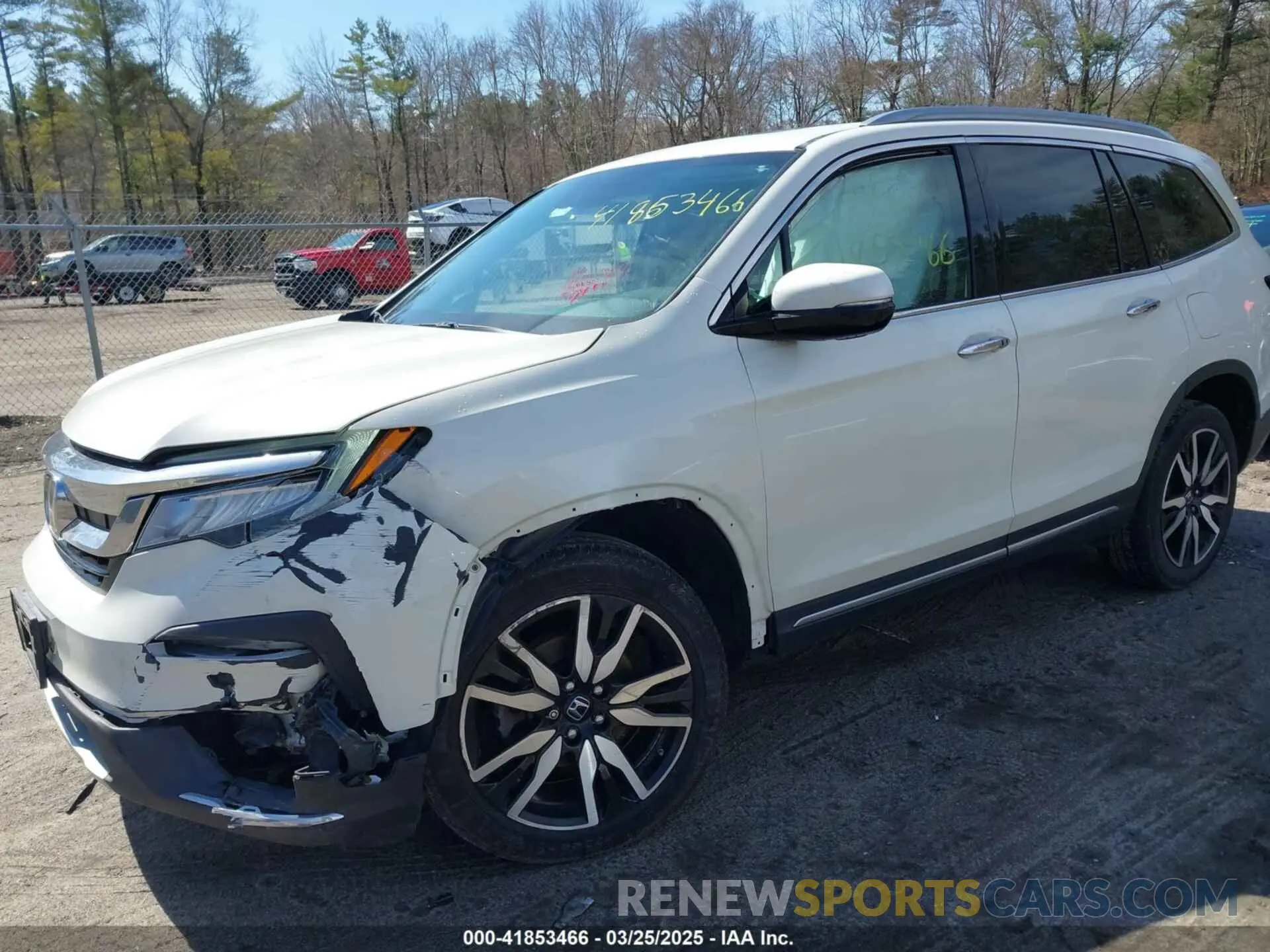 2 Photograph of a damaged car 5FNYF6H61KB007332 HONDA PILOT 2019