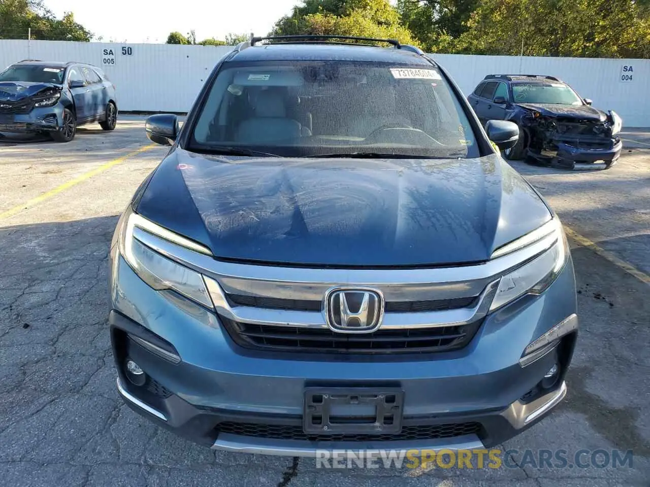5 Photograph of a damaged car 5FNYF6H62KB005413 HONDA PILOT 2019