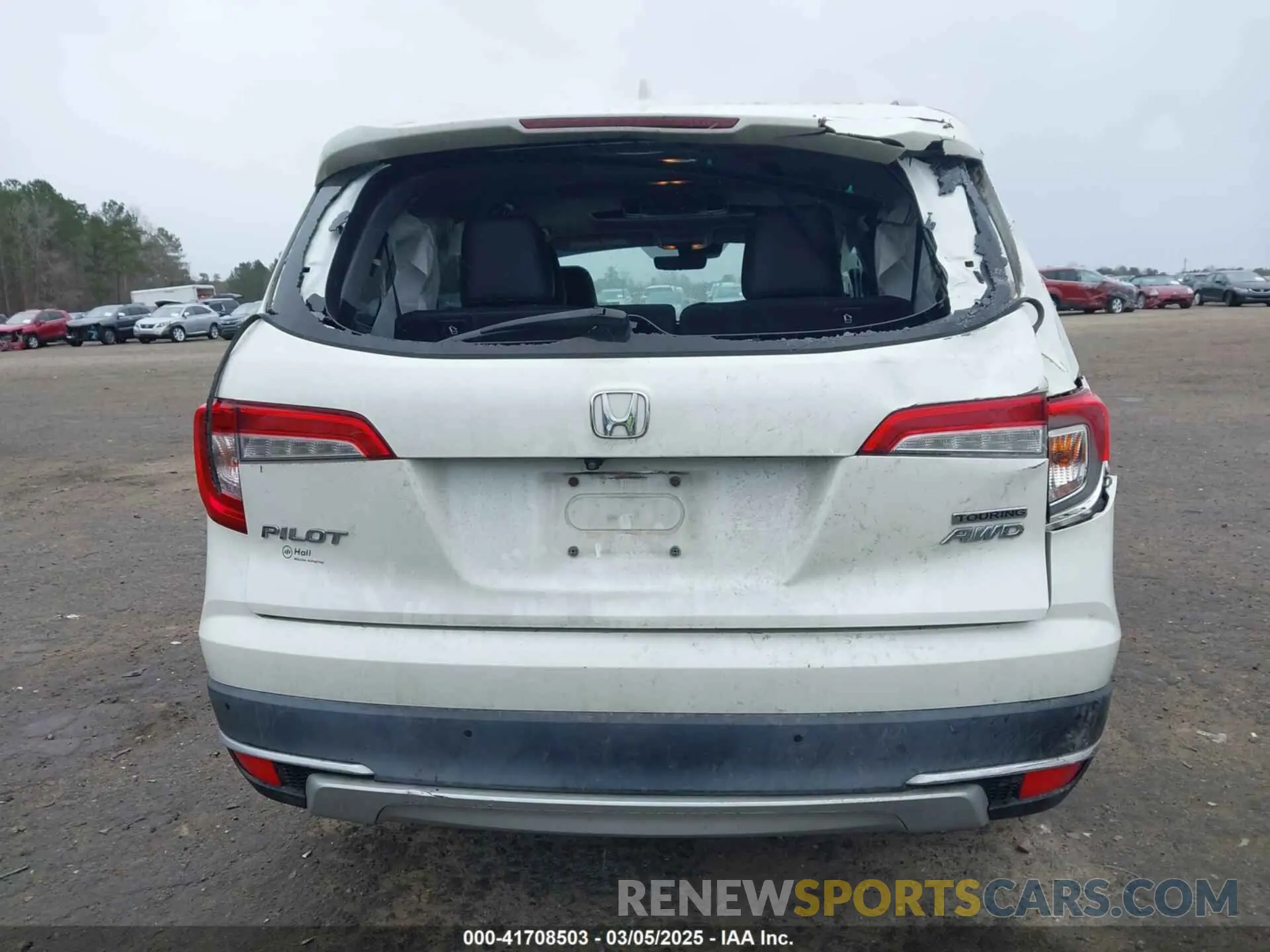16 Photograph of a damaged car 5FNYF6H65KB035053 HONDA PILOT 2019