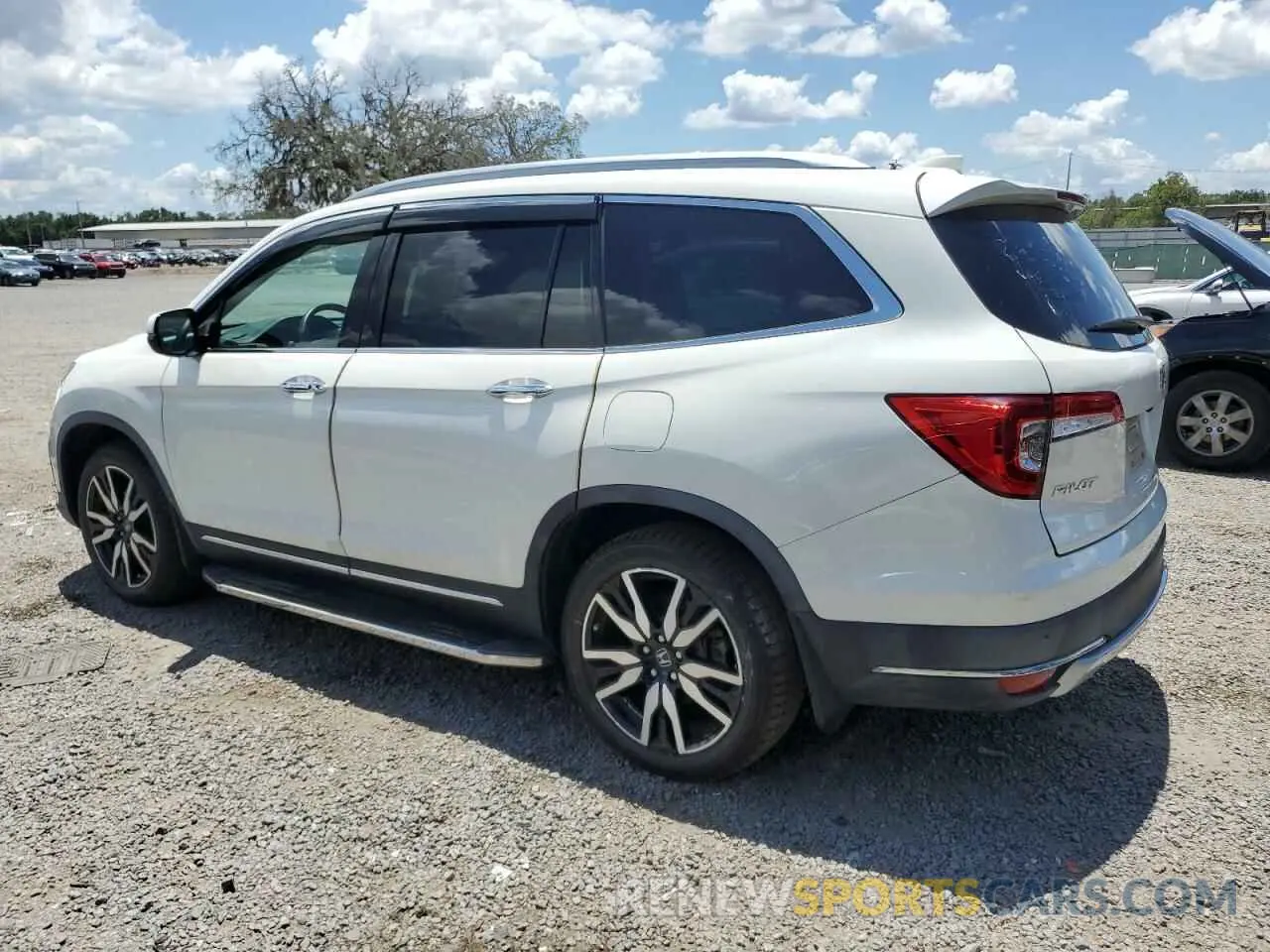 2 Photograph of a damaged car 5FNYF6H66KB006337 HONDA PILOT 2019