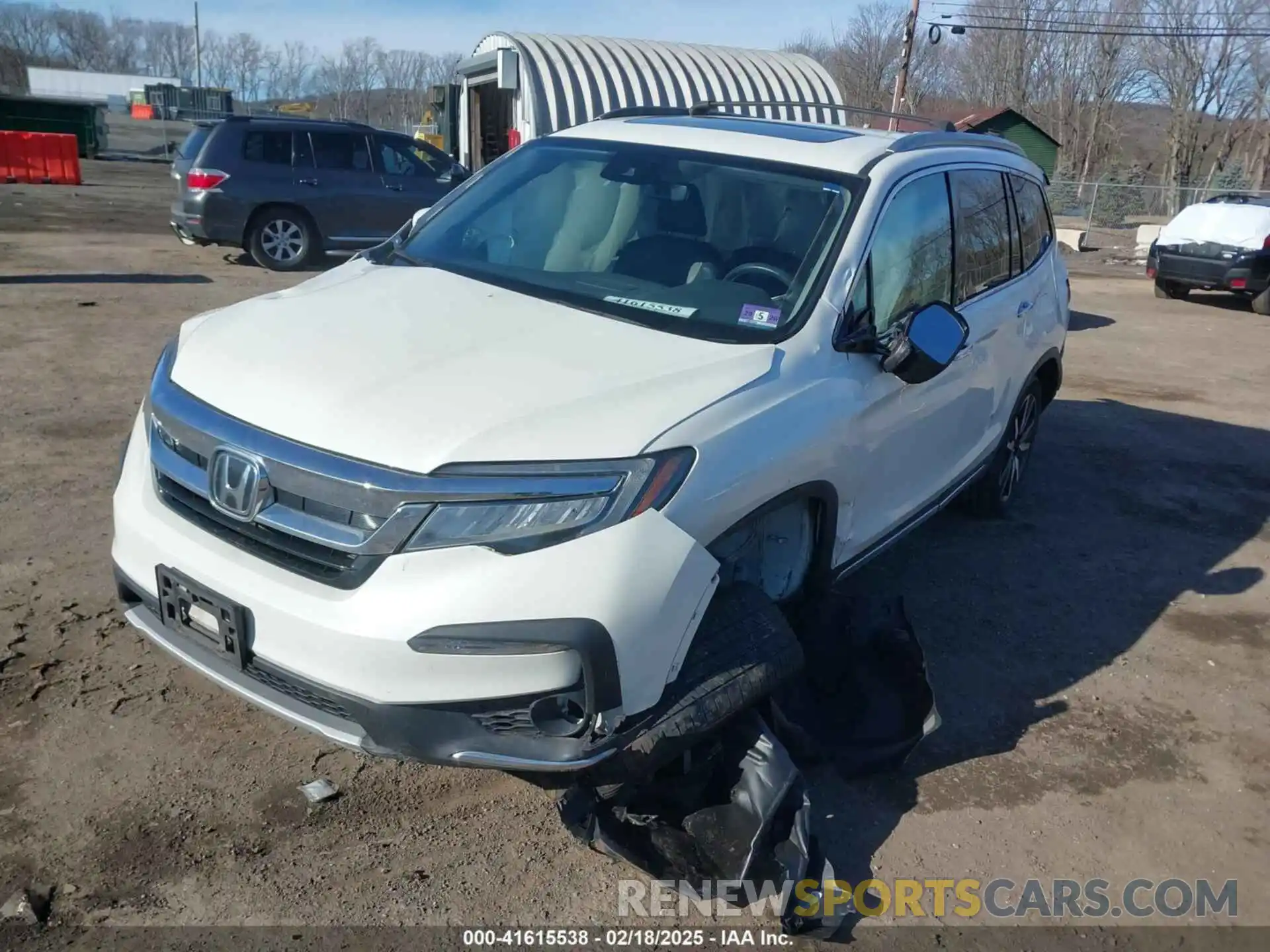 2 Photograph of a damaged car 5FNYF6H66KB073553 HONDA PILOT 2019