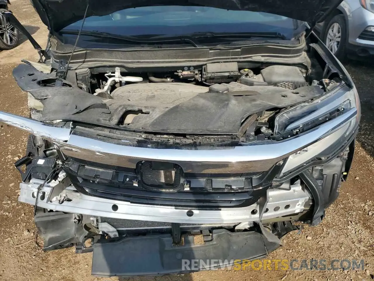 12 Photograph of a damaged car 5FNYF6H91KB005381 HONDA PILOT 2019