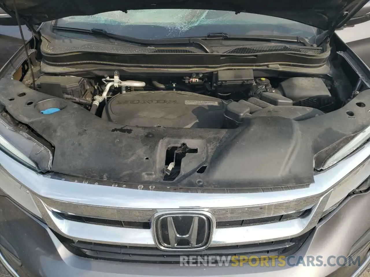 12 Photograph of a damaged car 5FNYF6H91KB016882 HONDA PILOT 2019