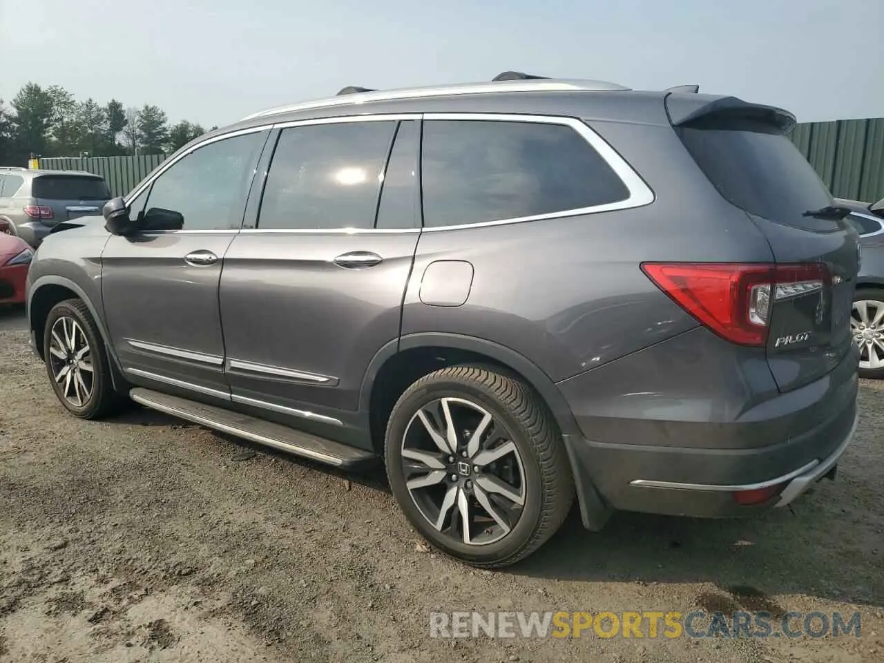 2 Photograph of a damaged car 5FNYF6H91KB016882 HONDA PILOT 2019