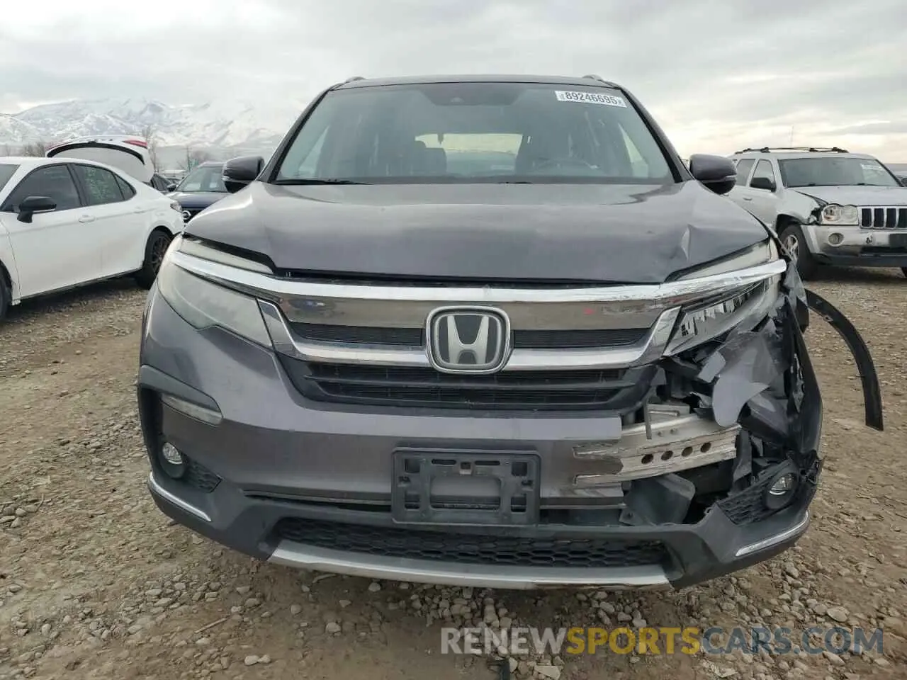 5 Photograph of a damaged car 5FNYF6H91KB053494 HONDA PILOT 2019