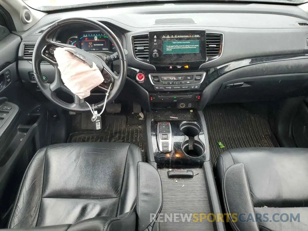 8 Photograph of a damaged car 5FNYF6H91KB053494 HONDA PILOT 2019