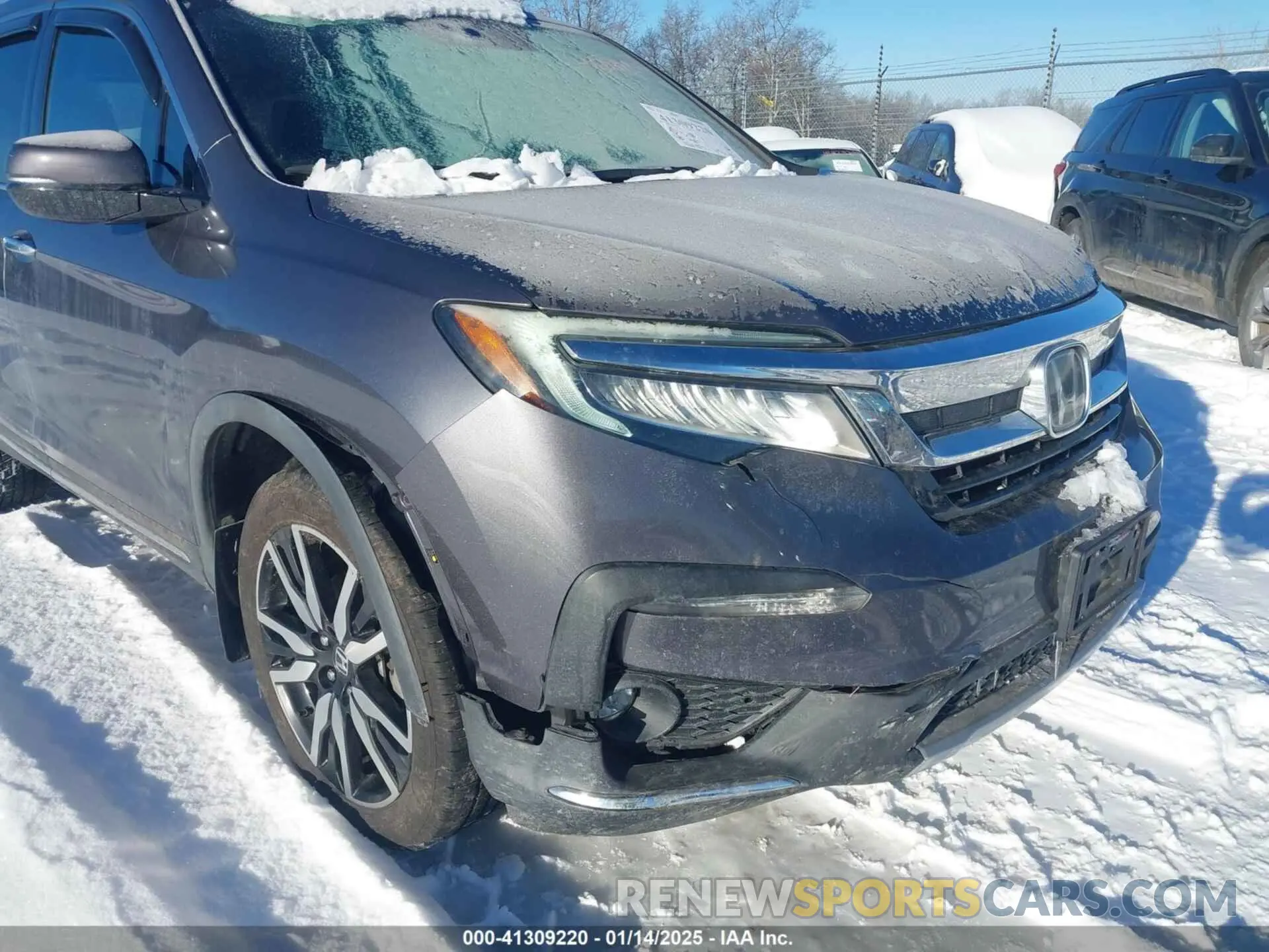 6 Photograph of a damaged car 5FNYF6H91KB094224 HONDA PILOT 2019