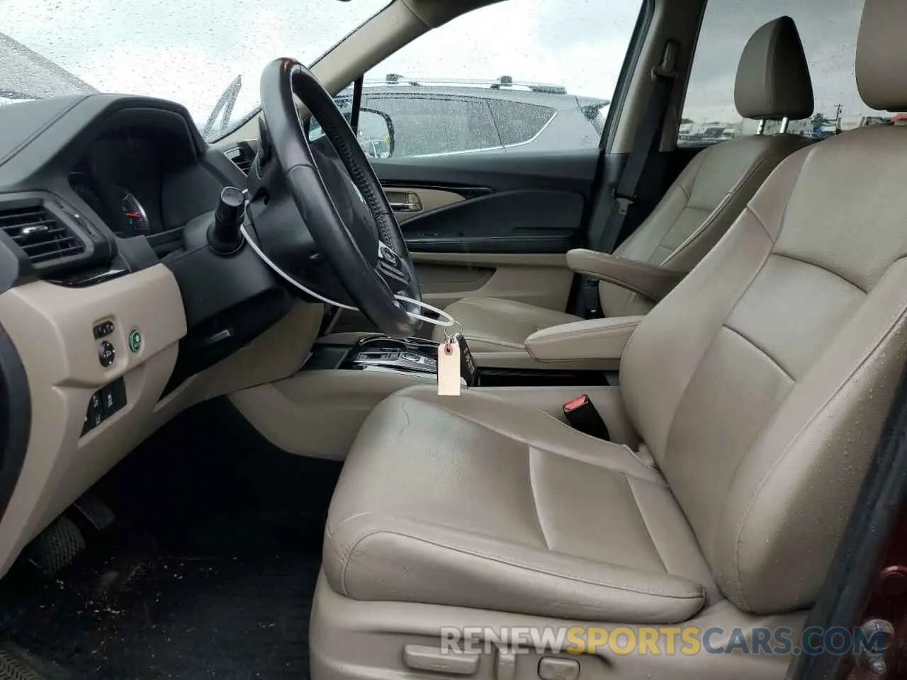 7 Photograph of a damaged car 5FNYF6H94KB056213 HONDA PILOT 2019