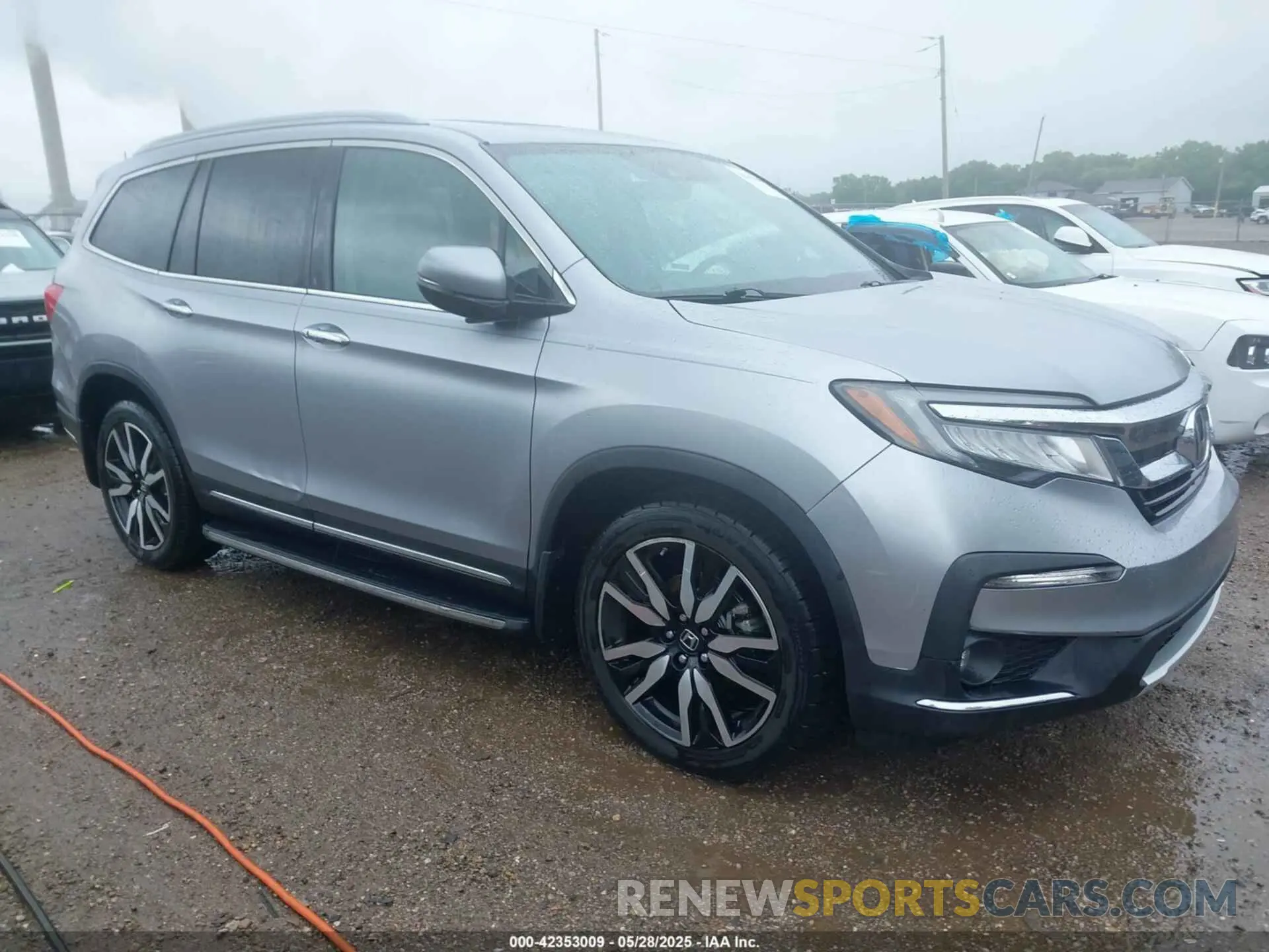 1 Photograph of a damaged car 5FNYF6H98KB097105 HONDA PILOT 2019