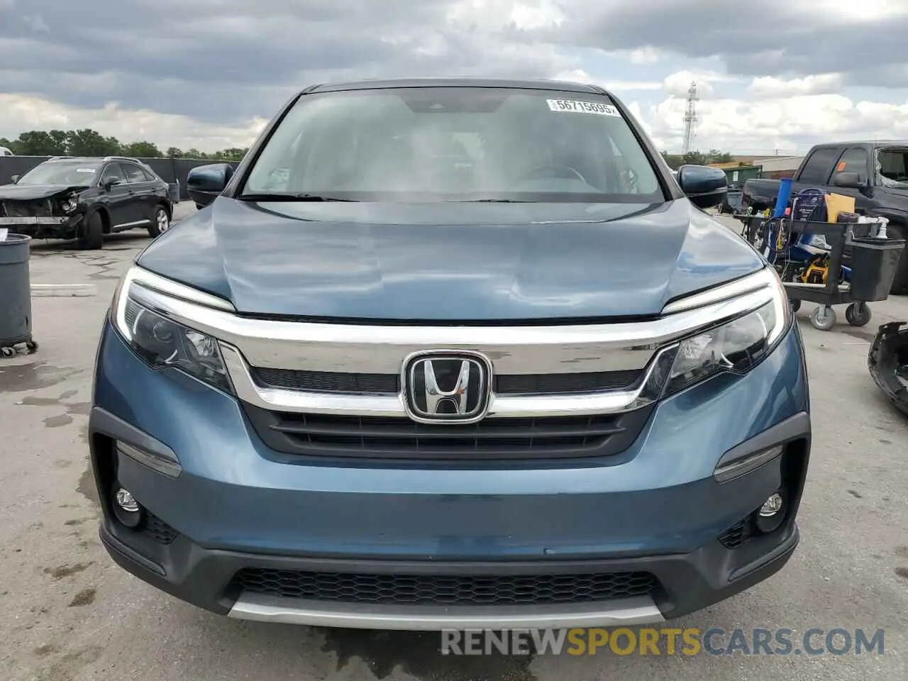 5 Photograph of a damaged car 5FNYF5H50LB010936 HONDA PILOT 2020