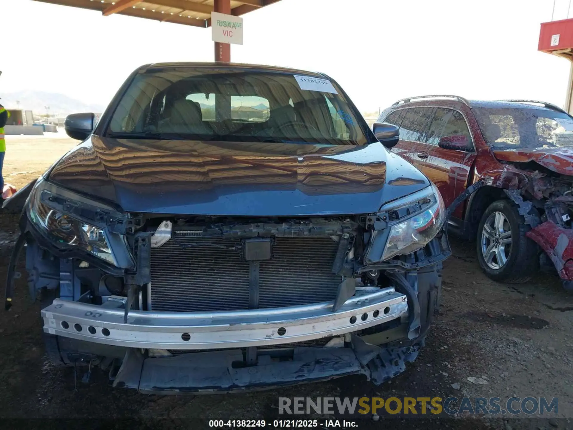 13 Photograph of a damaged car 5FNYF5H50LB011021 HONDA PILOT 2020