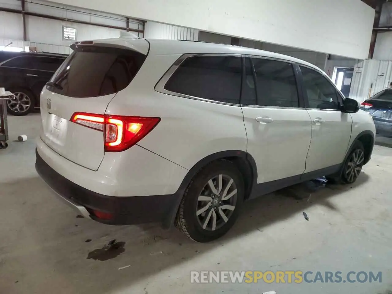 3 Photograph of a damaged car 5FNYF5H50LB016462 HONDA PILOT 2020