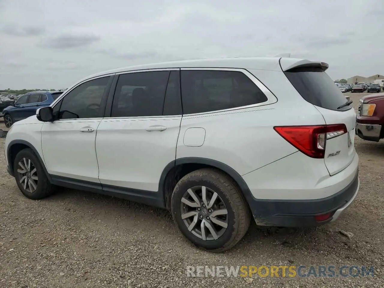 2 Photograph of a damaged car 5FNYF5H52LB029309 HONDA PILOT 2020