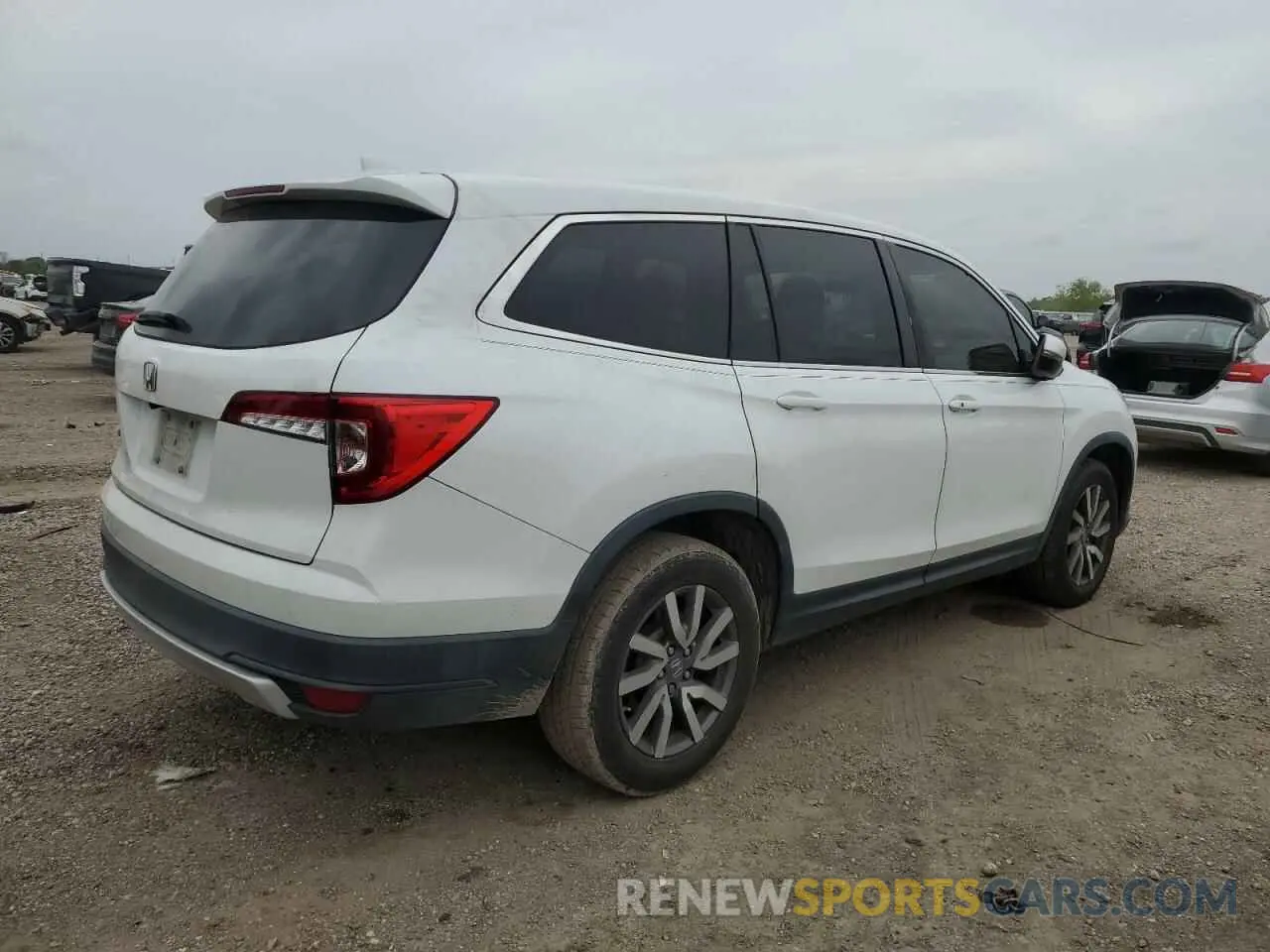 3 Photograph of a damaged car 5FNYF5H52LB029309 HONDA PILOT 2020