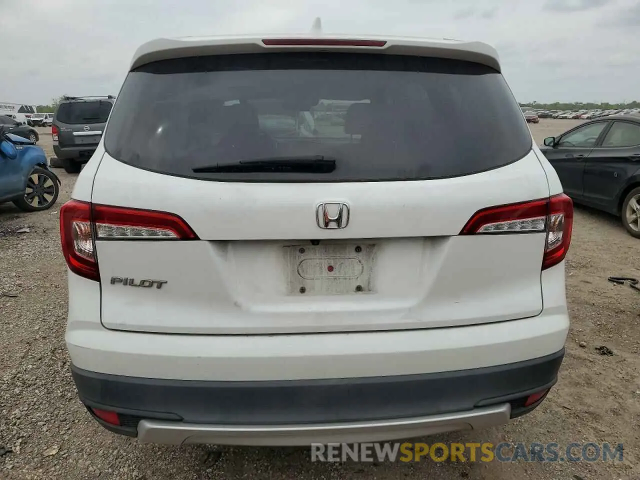 6 Photograph of a damaged car 5FNYF5H52LB029309 HONDA PILOT 2020