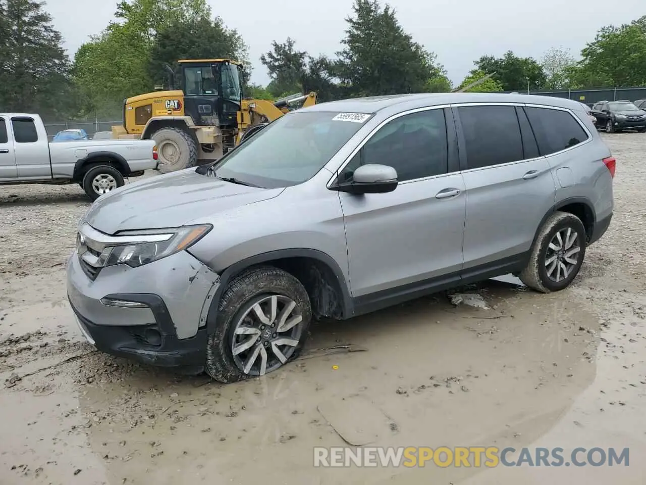 1 Photograph of a damaged car 5FNYF5H54LB011345 HONDA PILOT 2020