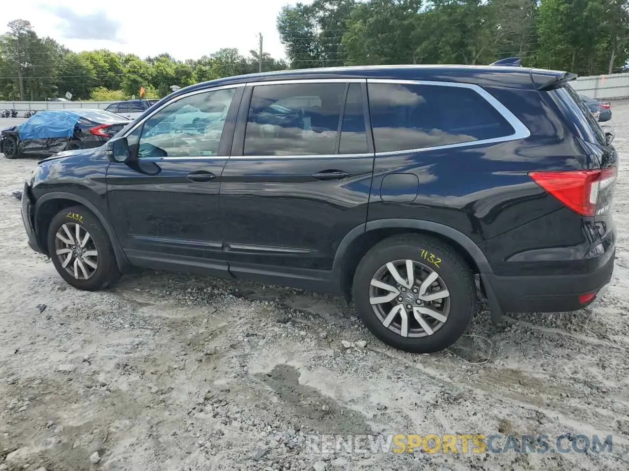 2 Photograph of a damaged car 5FNYF5H54LB023978 HONDA PILOT 2020