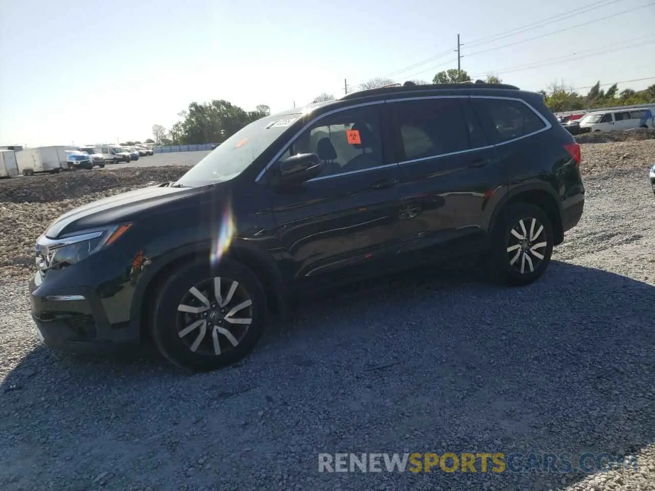 1 Photograph of a damaged car 5FNYF5H56LB012979 HONDA PILOT 2020