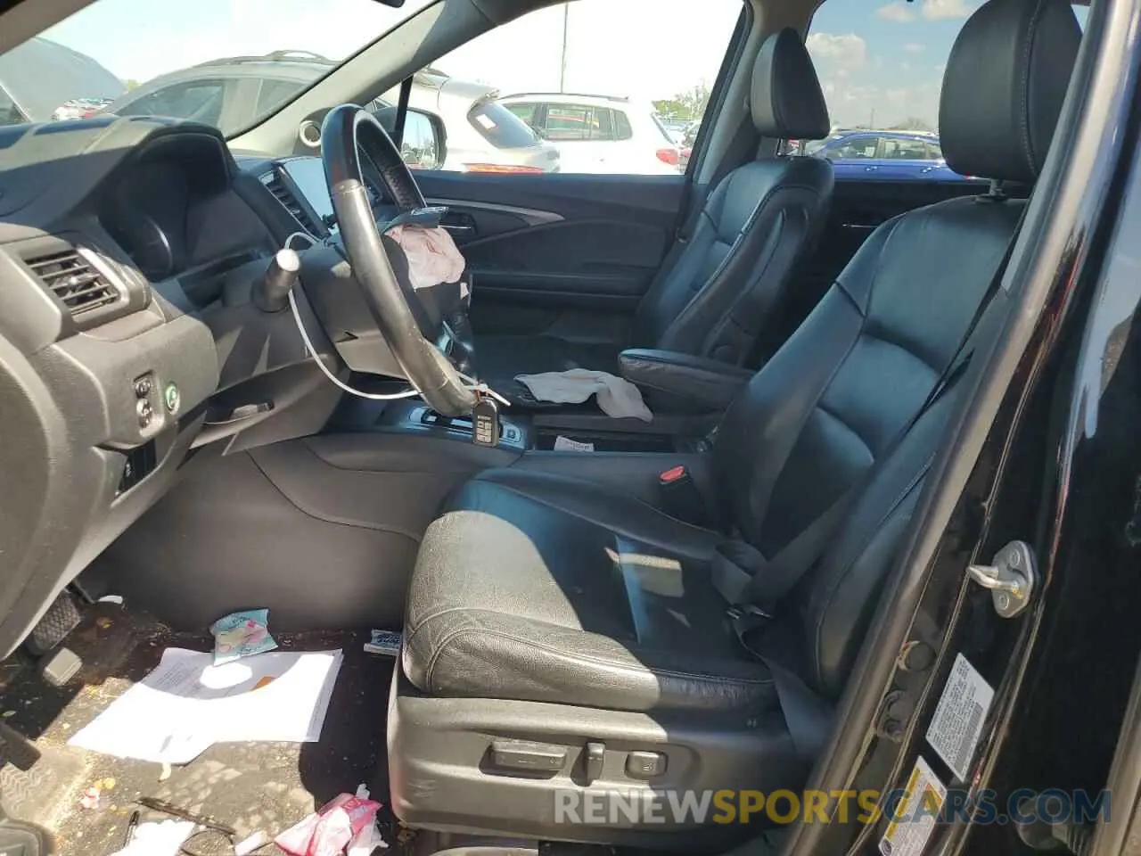 7 Photograph of a damaged car 5FNYF5H57LB019875 HONDA PILOT 2020