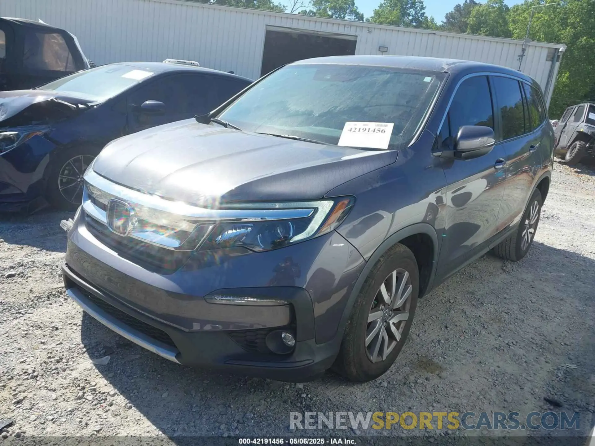 2 Photograph of a damaged car 5FNYF5H58LB006357 HONDA PILOT 2020