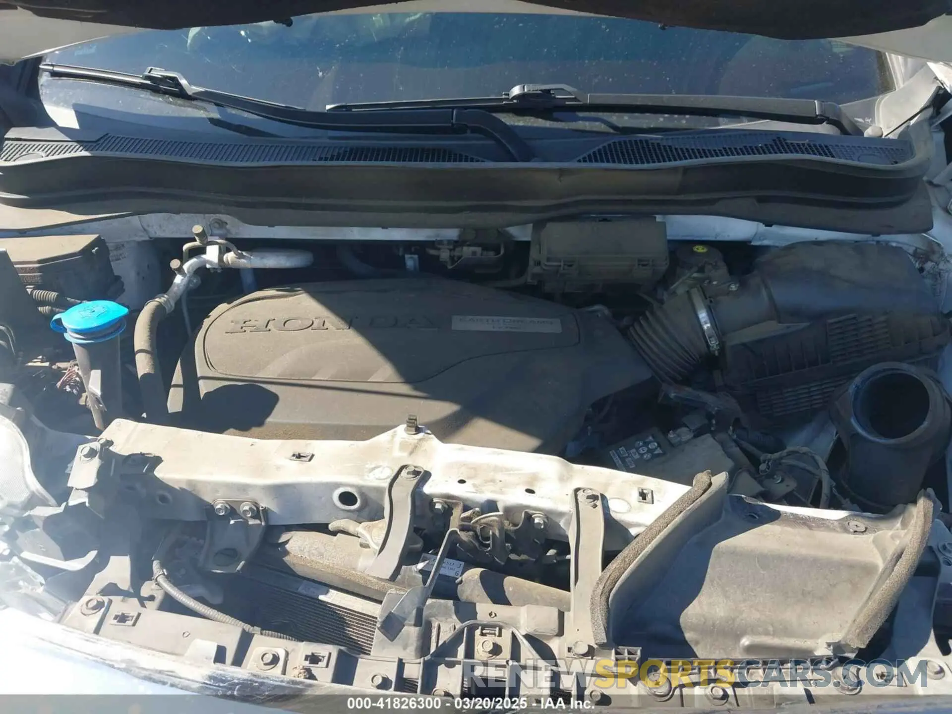 10 Photograph of a damaged car 5FNYF5H59LB027265 HONDA PILOT 2020