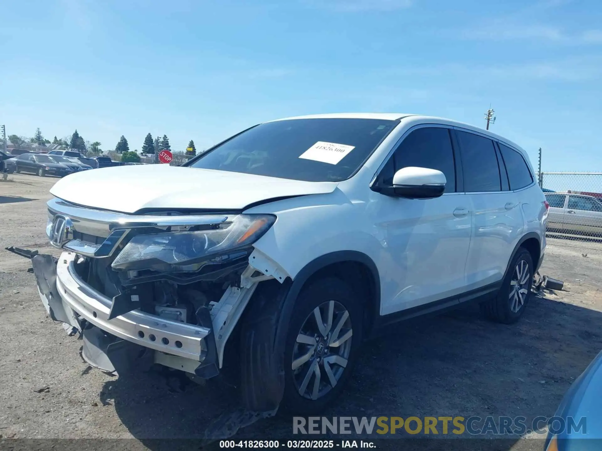 15 Photograph of a damaged car 5FNYF5H59LB027265 HONDA PILOT 2020