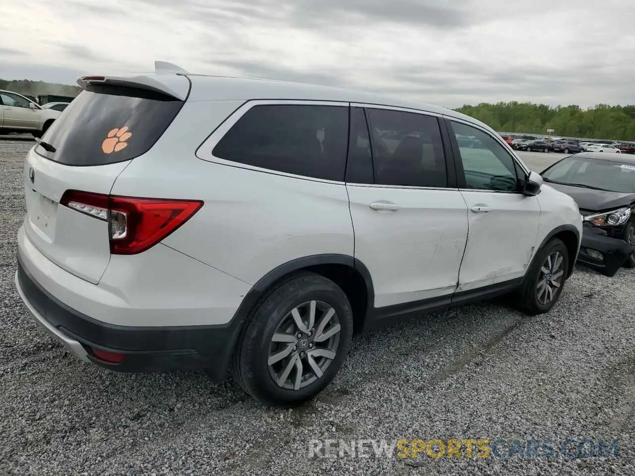 3 Photograph of a damaged car 5FNYF5H5XLB025072 HONDA PILOT 2020
