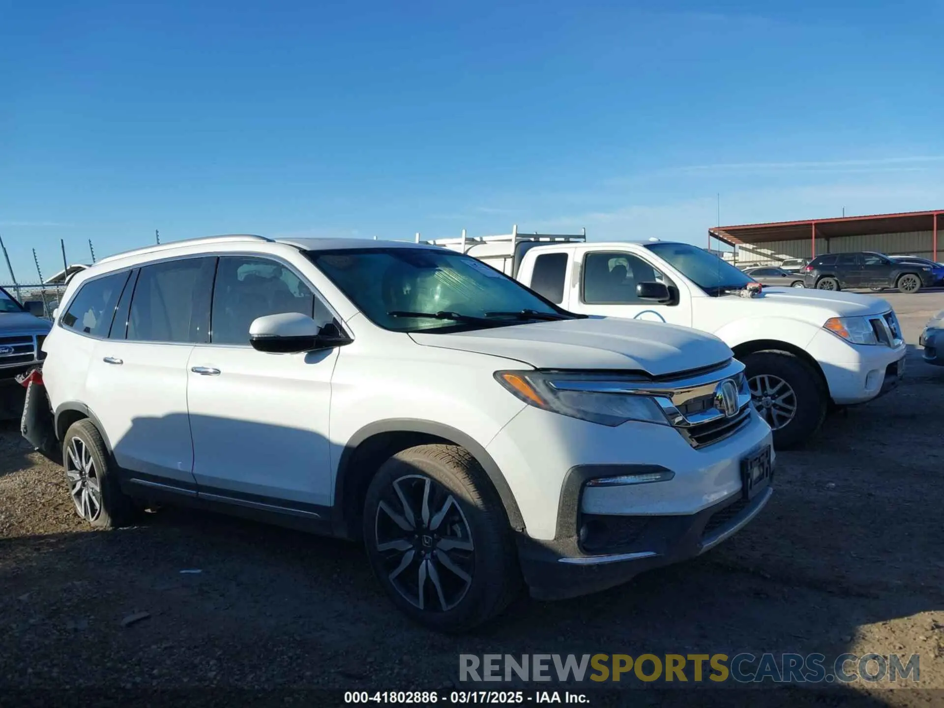 13 Photograph of a damaged car 5FNYF5H6XLB016364 HONDA PILOT 2020