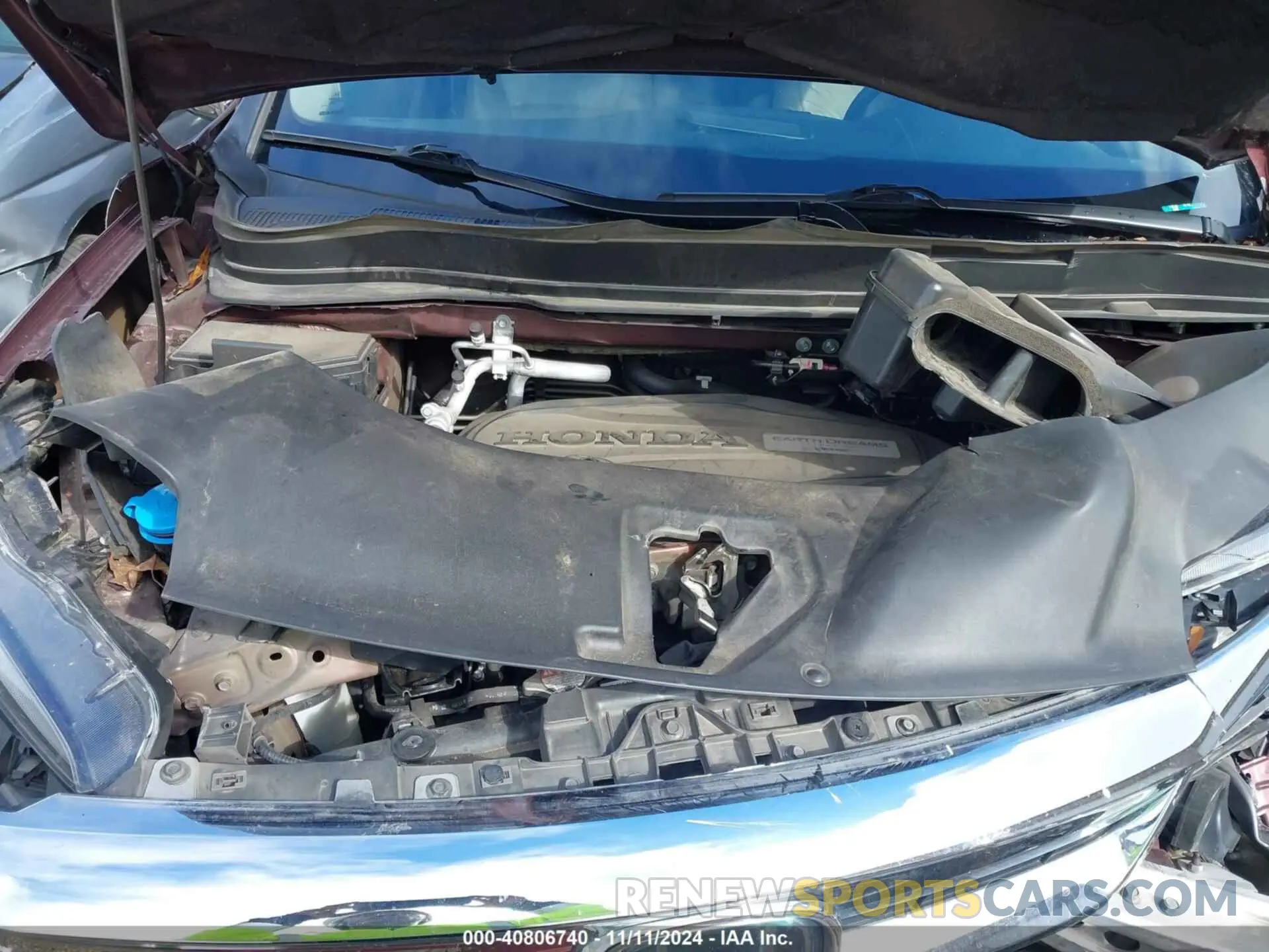 10 Photograph of a damaged car 5FNYF5H94LB012062 HONDA PILOT 2020