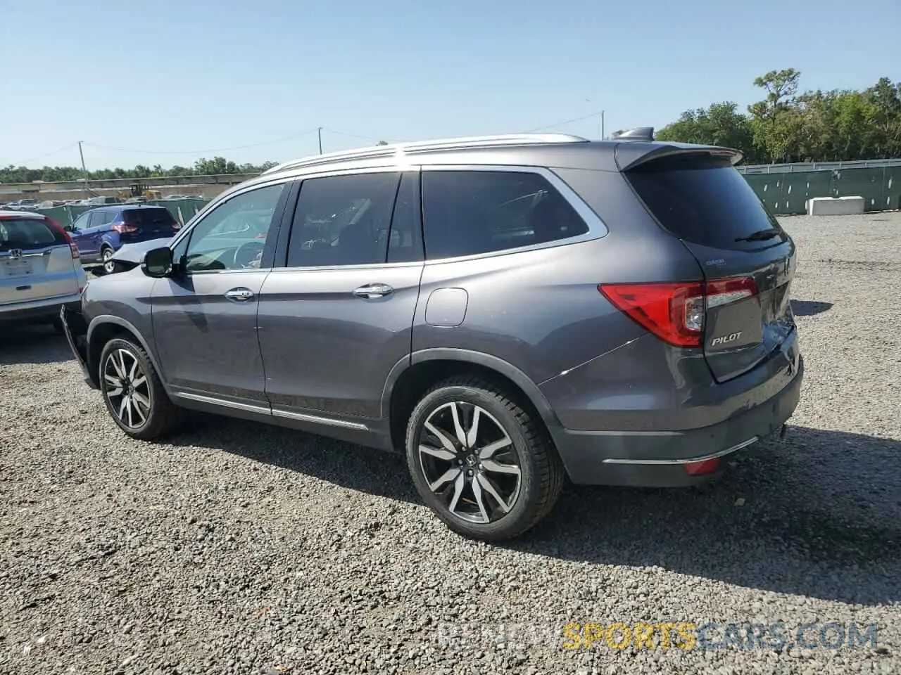2 Photograph of a damaged car 5FNYF5H99LB000568 HONDA PILOT 2020