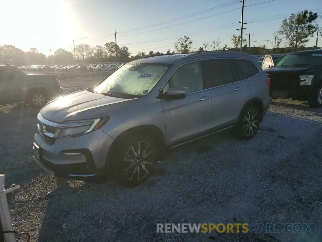 1 Photograph of a damaged car 5FNYF6H02LB036383 HONDA PILOT 2020