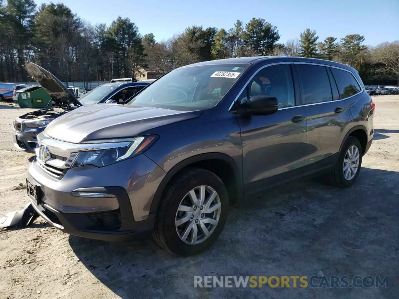 1 Photograph of a damaged car 5FNYF6H12LB011881 HONDA PILOT 2020
