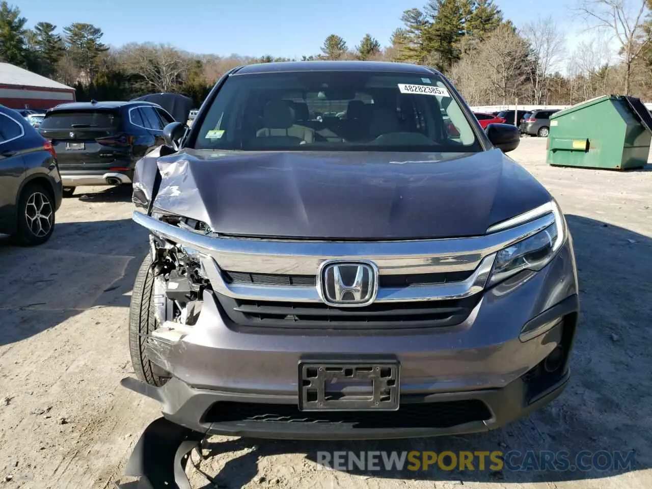 5 Photograph of a damaged car 5FNYF6H12LB011881 HONDA PILOT 2020