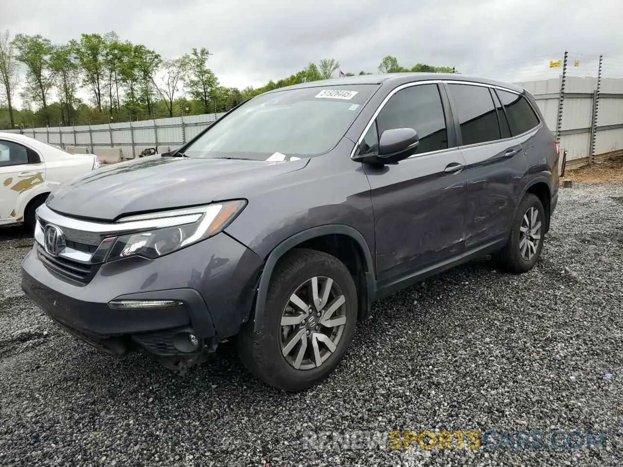 1 Photograph of a damaged car 5FNYF6H34LB068990 HONDA PILOT 2020