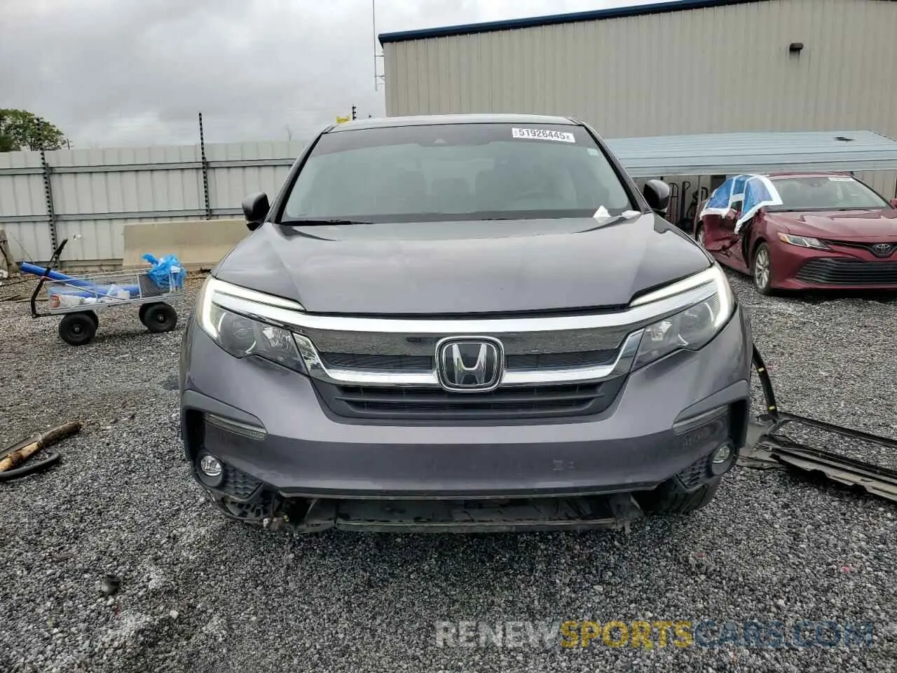 5 Photograph of a damaged car 5FNYF6H34LB068990 HONDA PILOT 2020