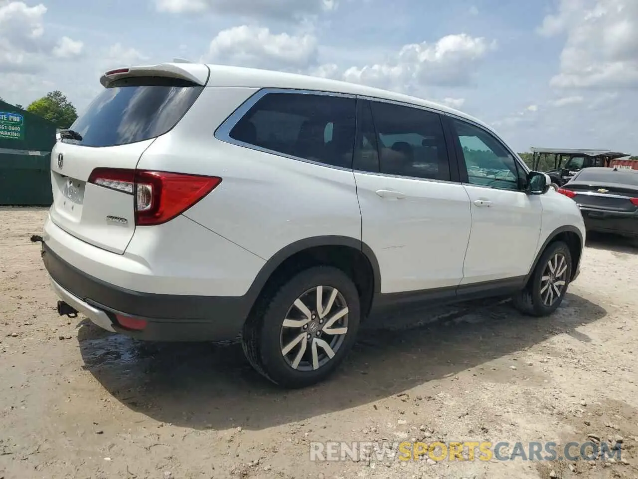 3 Photograph of a damaged car 5FNYF6H35LB021290 HONDA PILOT 2020