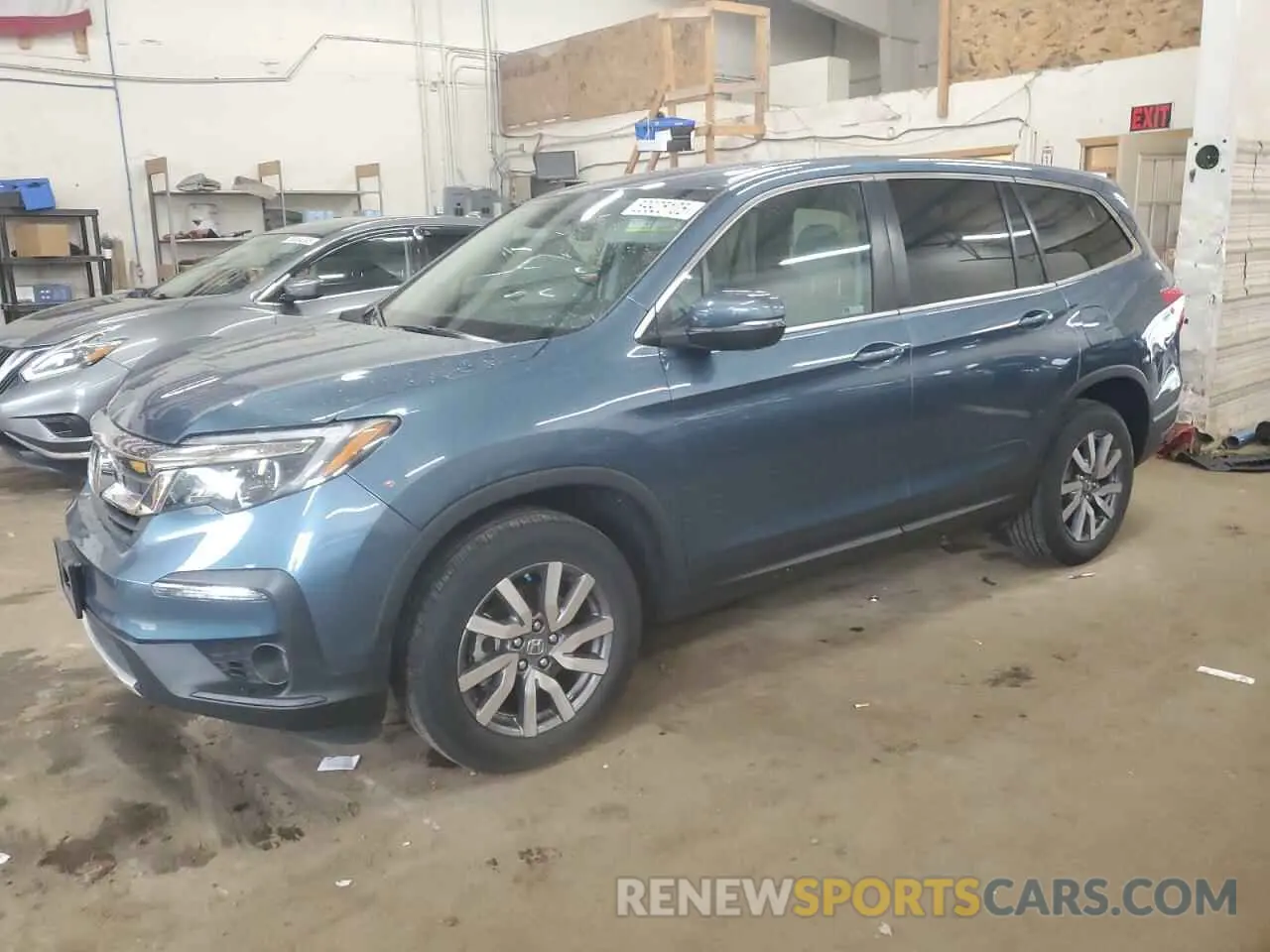 1 Photograph of a damaged car 5FNYF6H35LB024156 HONDA PILOT 2020