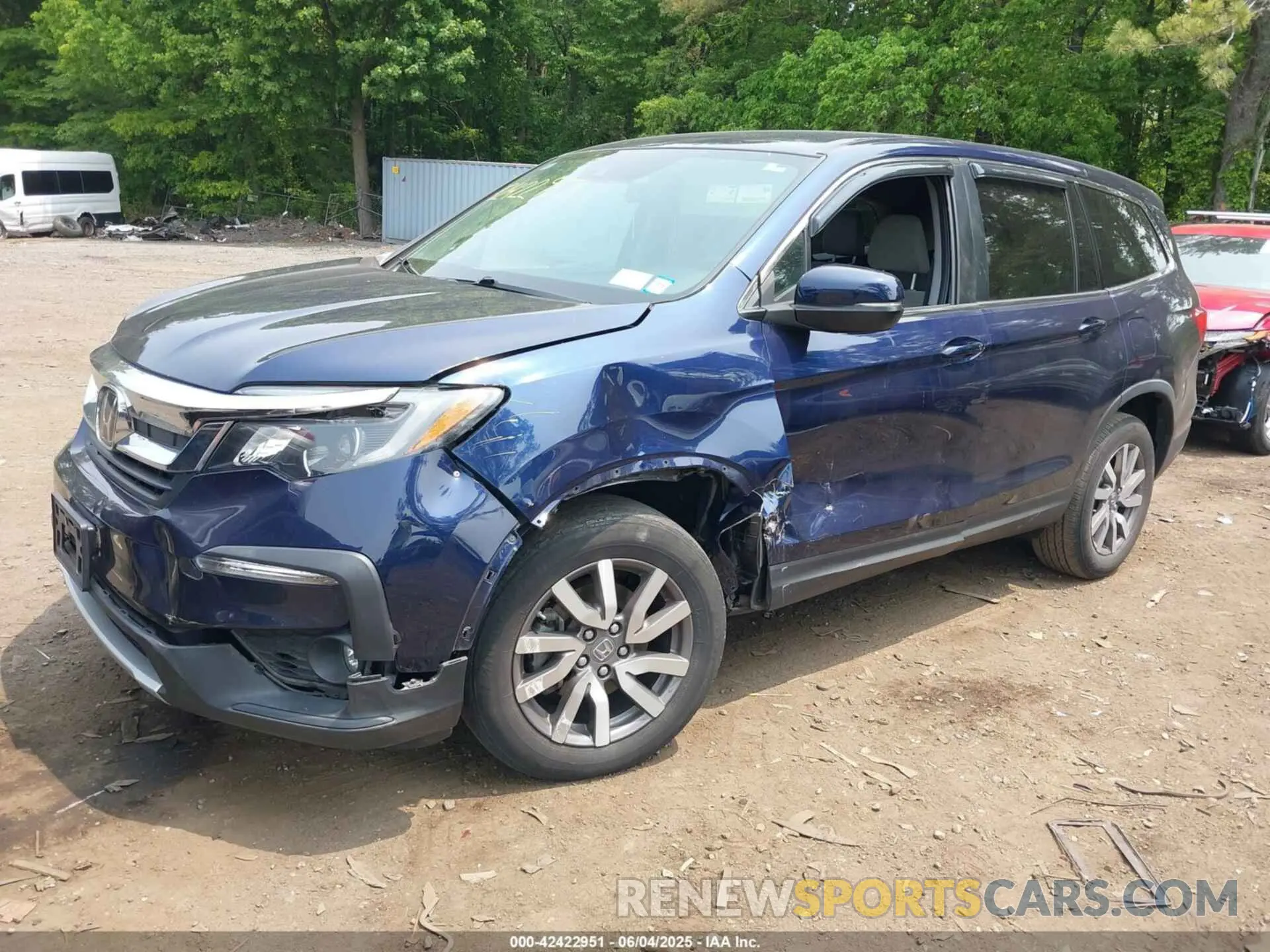 2 Photograph of a damaged car 5FNYF6H37LB038897 HONDA PILOT 2020