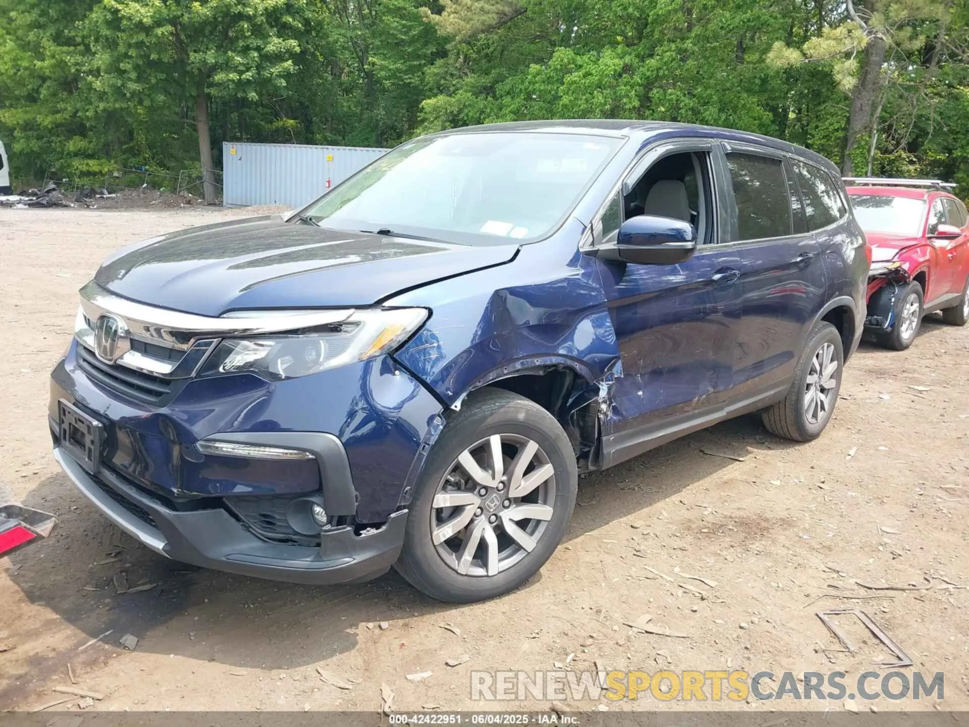 6 Photograph of a damaged car 5FNYF6H37LB038897 HONDA PILOT 2020