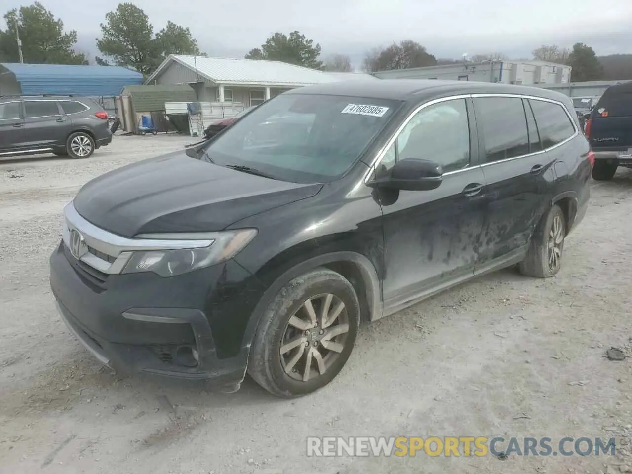 1 Photograph of a damaged car 5FNYF6H37LB040388 HONDA PILOT 2020