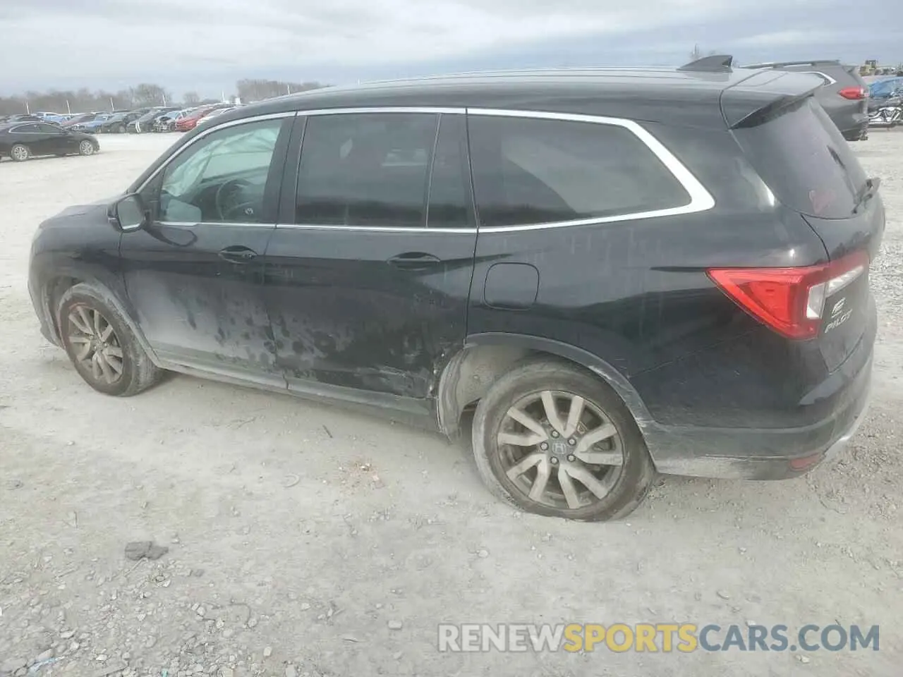 2 Photograph of a damaged car 5FNYF6H37LB040388 HONDA PILOT 2020