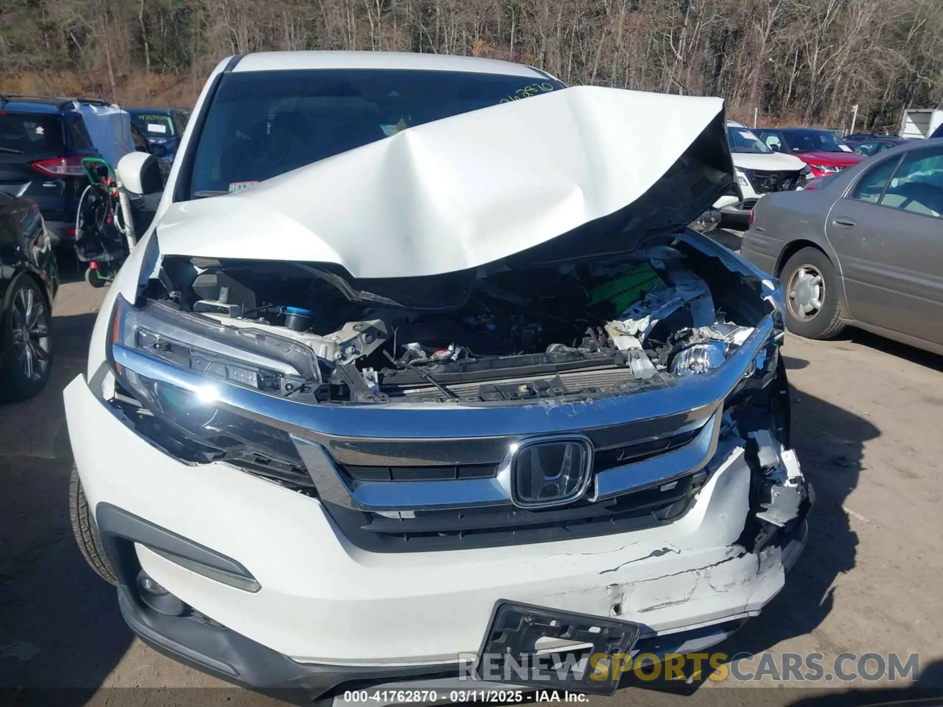 12 Photograph of a damaged car 5FNYF6H37LB050595 HONDA PILOT 2020