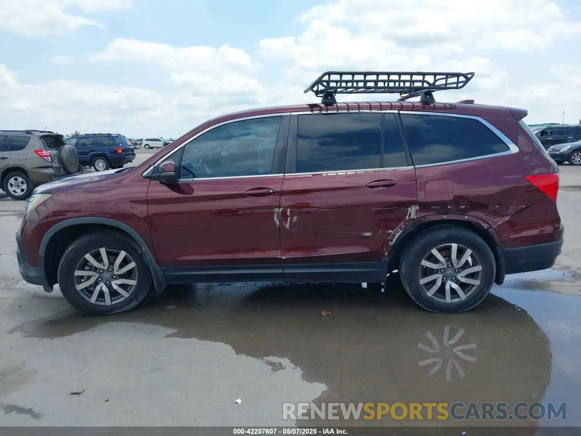 14 Photograph of a damaged car 5FNYF6H3XLB019034 HONDA PILOT 2020