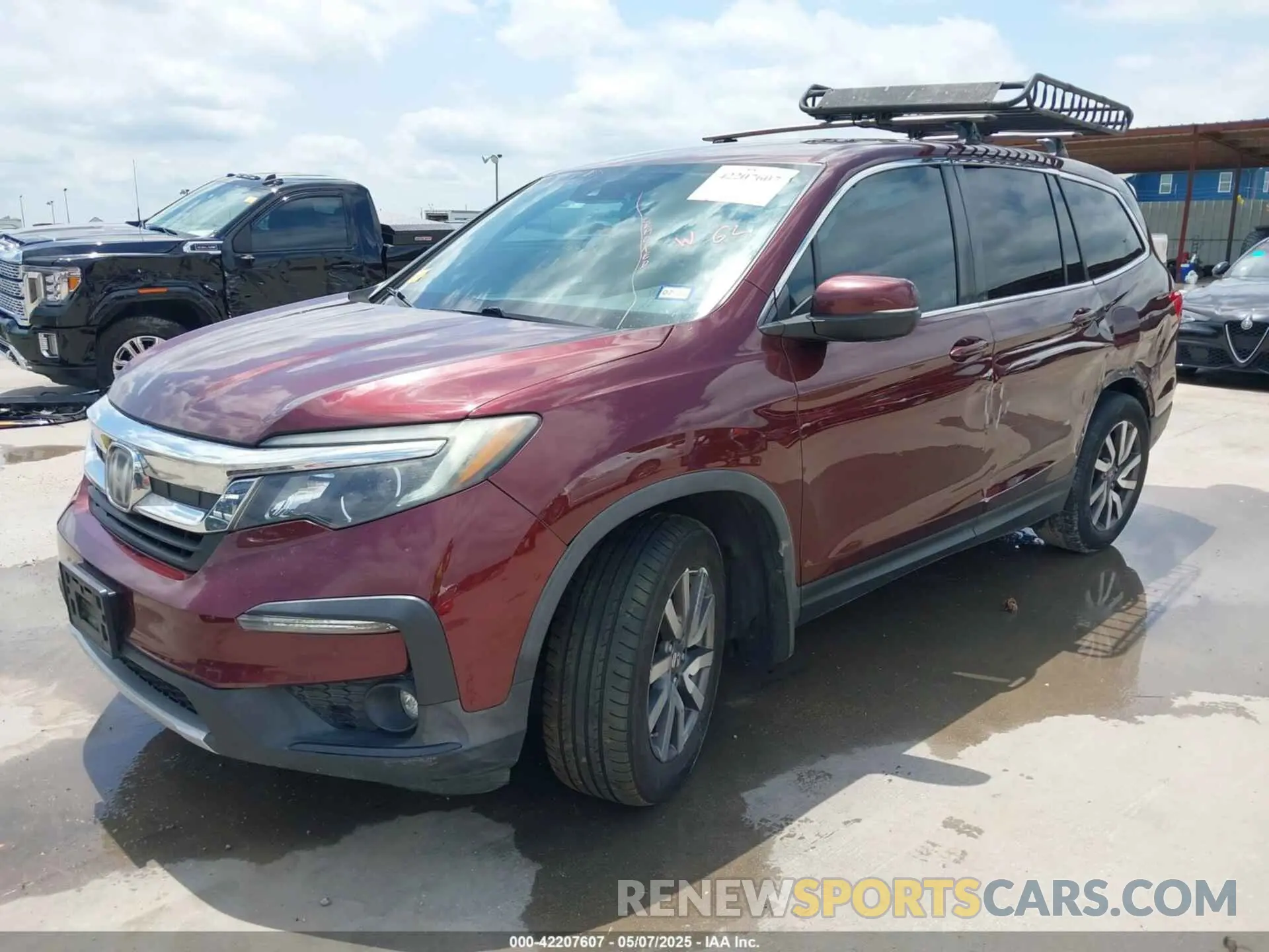 2 Photograph of a damaged car 5FNYF6H3XLB019034 HONDA PILOT 2020
