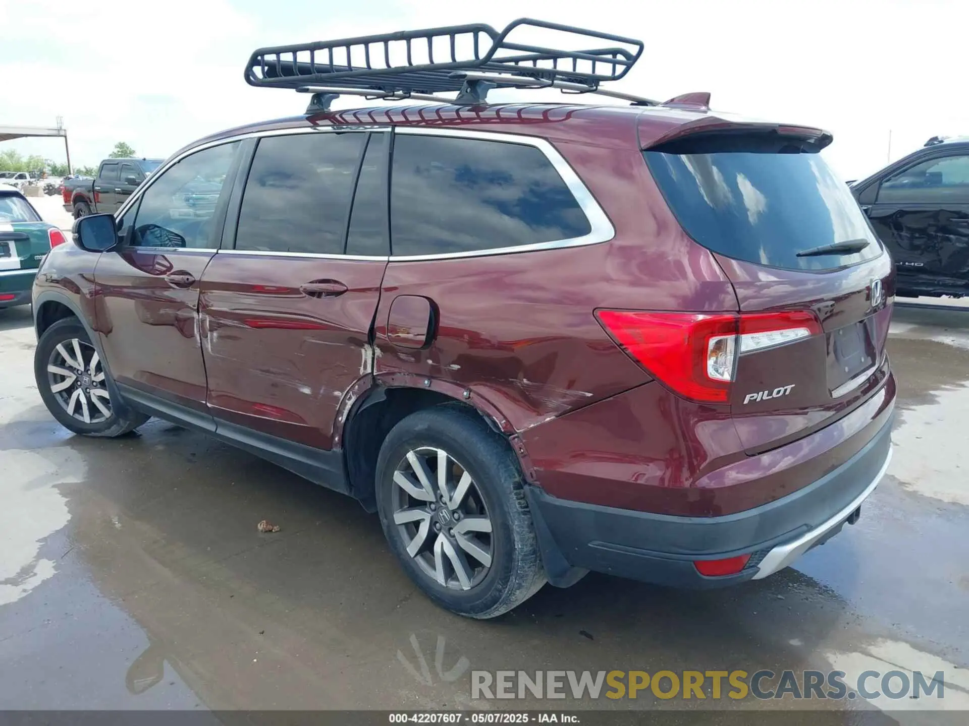 3 Photograph of a damaged car 5FNYF6H3XLB019034 HONDA PILOT 2020