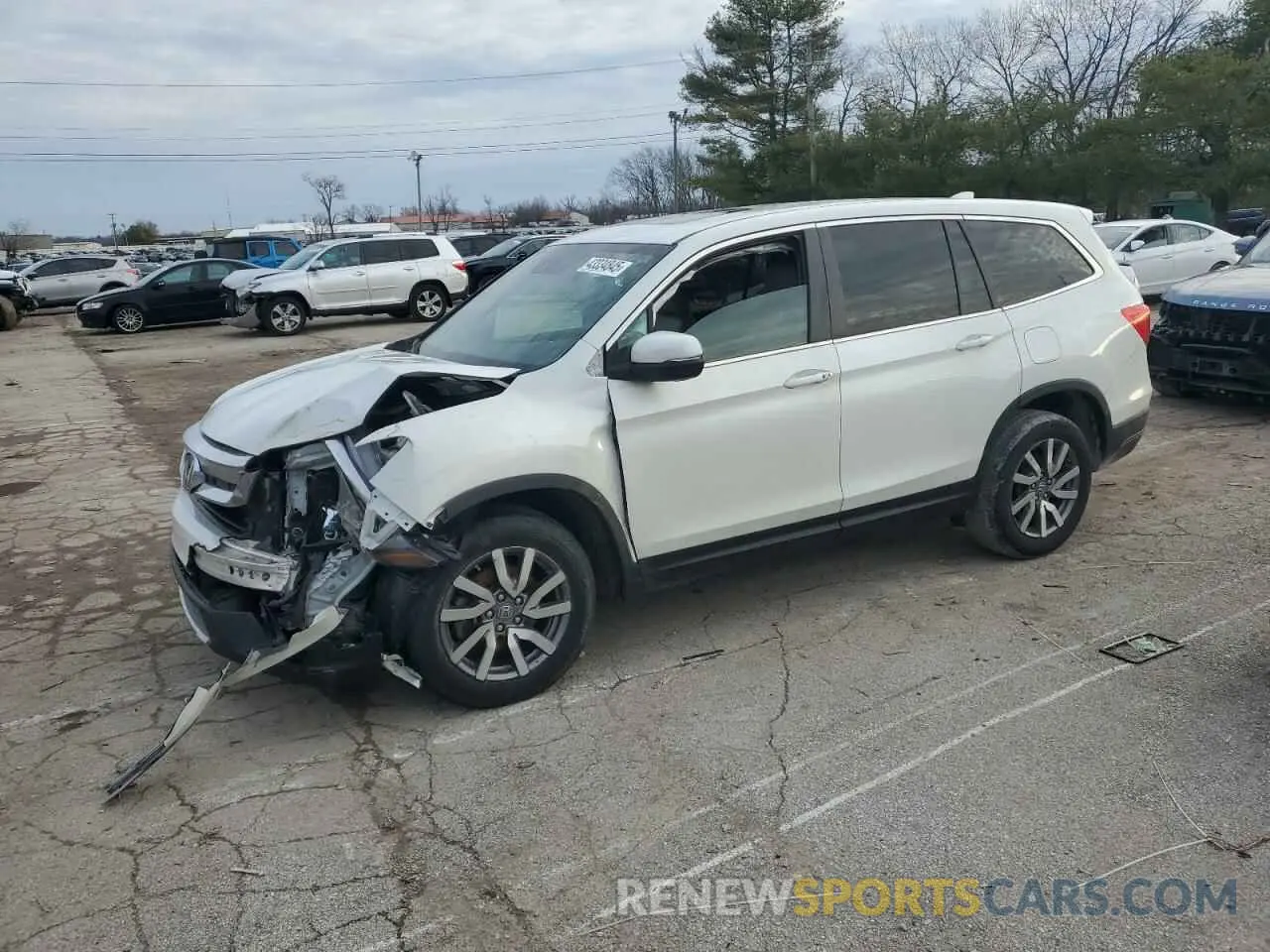 1 Photograph of a damaged car 5FNYF6H41LB011770 HONDA PILOT 2020