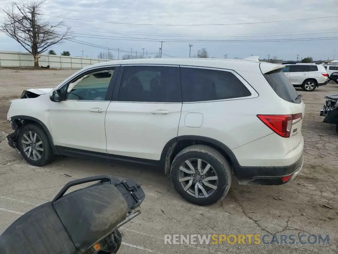 2 Photograph of a damaged car 5FNYF6H41LB011770 HONDA PILOT 2020