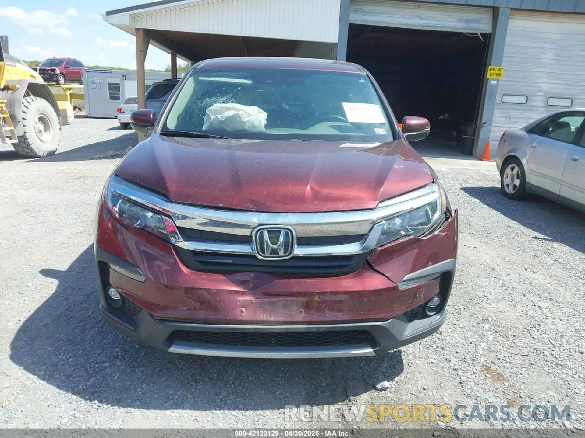 13 Photograph of a damaged car 5FNYF6H50LB028925 HONDA PILOT 2020