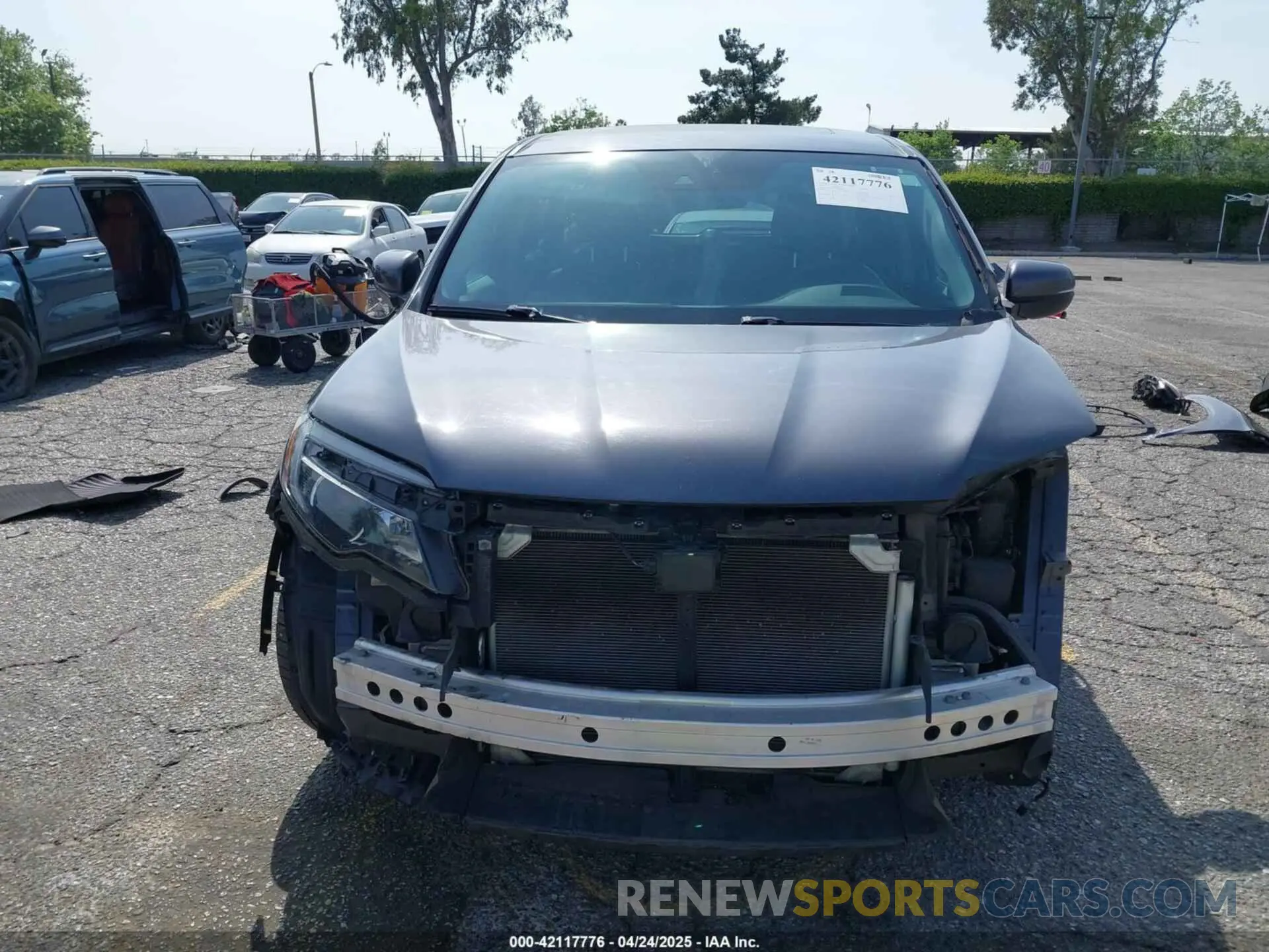 13 Photograph of a damaged car 5FNYF6H50LB047202 HONDA PILOT 2020